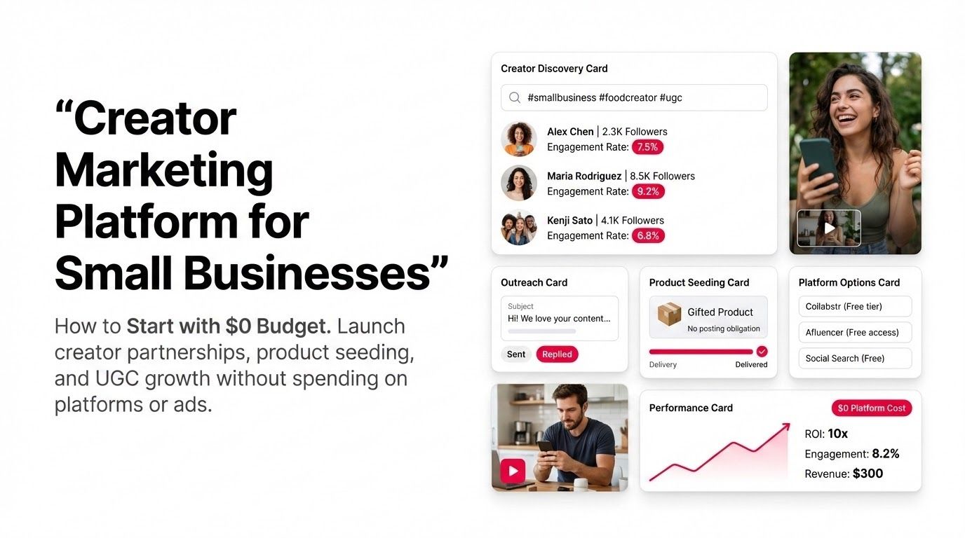 Best Creator Marketing Platform for Small Businesses (2026)