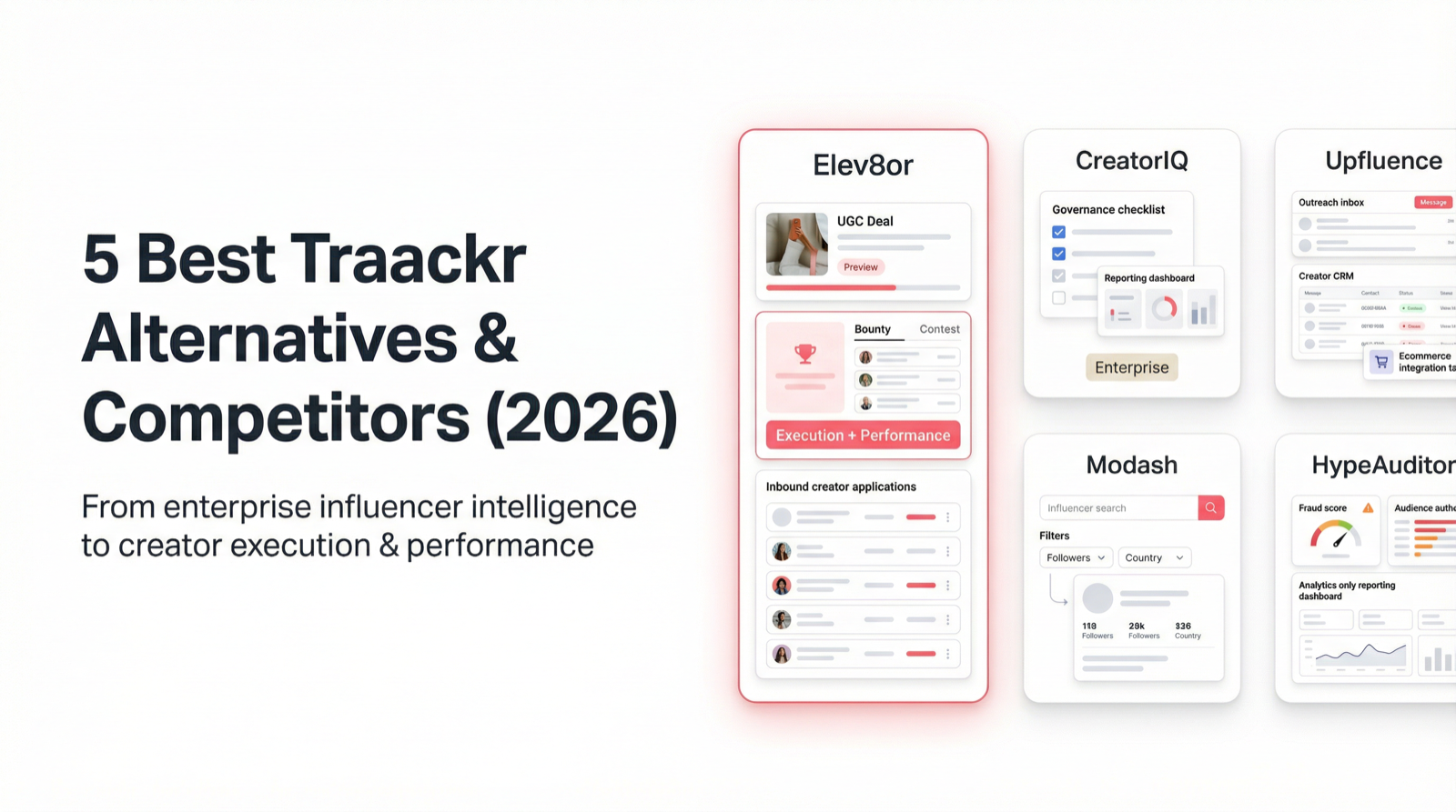 7 Best Traackr Alternatives & Competitors (2026)