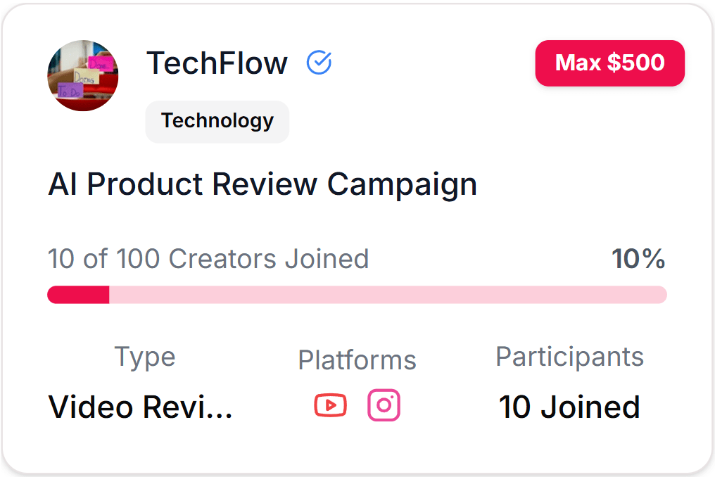 Find & Join Campaigns