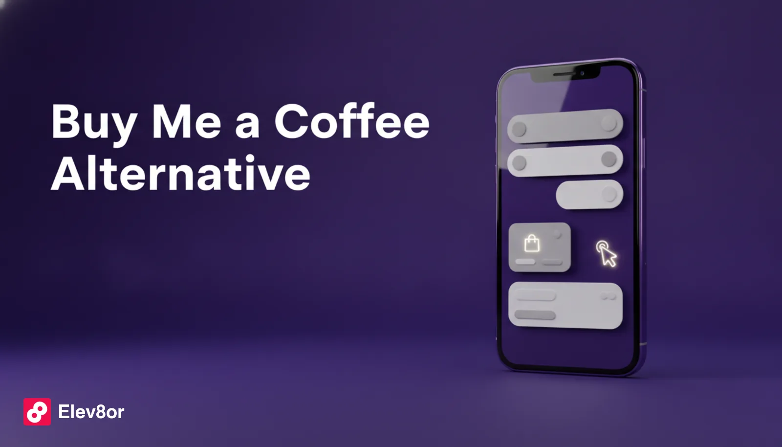 Buy Me a Coffee alternative: Elev8or Bio