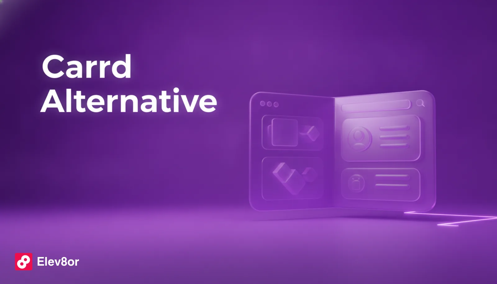 Carrd alternative: Elev8or Bio